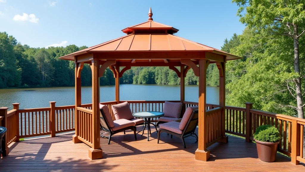 Securing Your Gazebo to a Deck: A Step-by-Step Guide