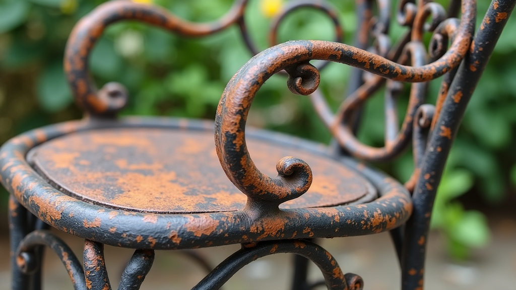 Tackling Rust on Your Wrought Iron Furniture