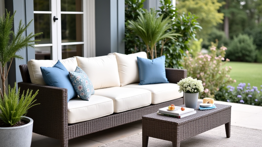 Creating Custom Slipcovers for Your Outdoor Cushions