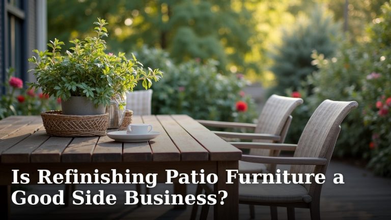 Is Refinishing Patio Furniture a Good Side Business?