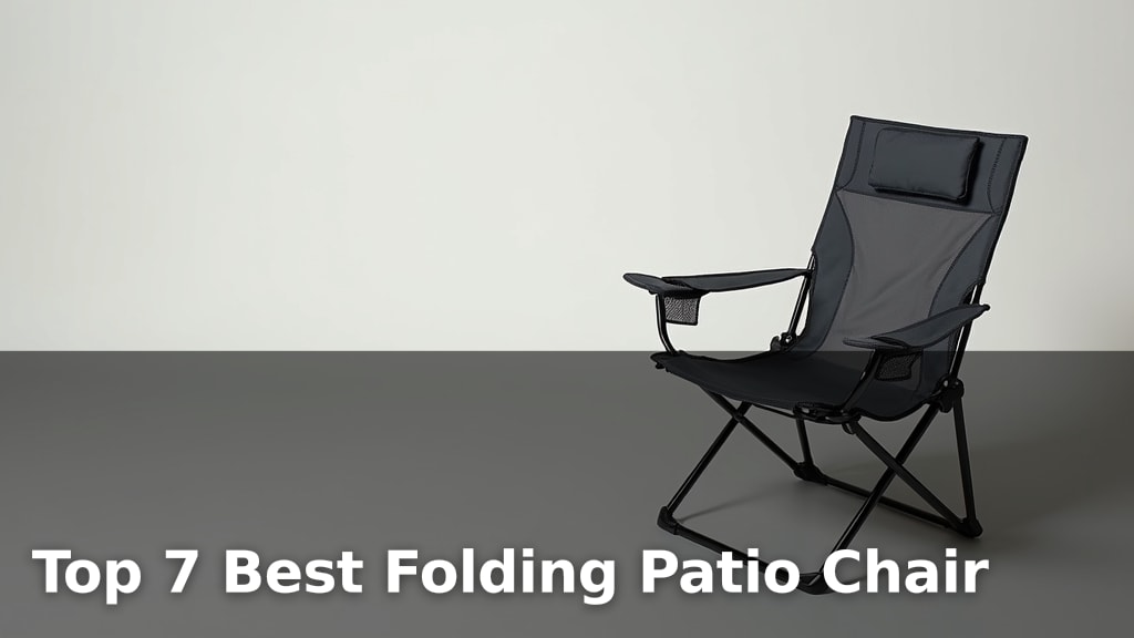Top 7 Best Folding Patio Chair