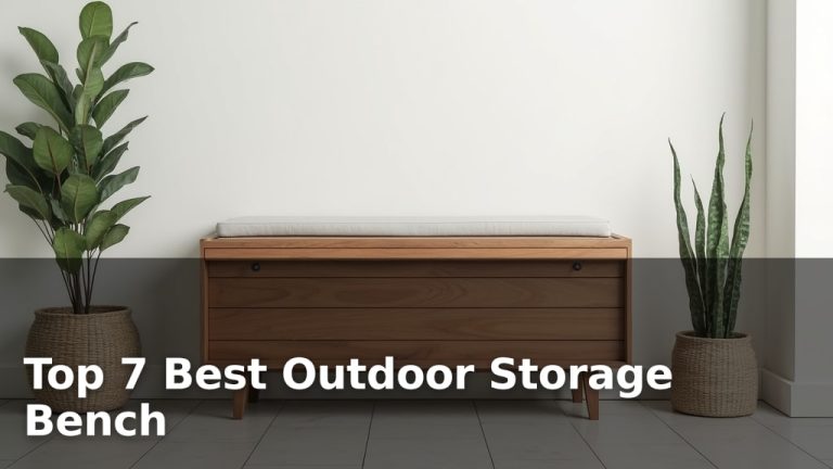Top 7 Best Outdoor Storage Bench