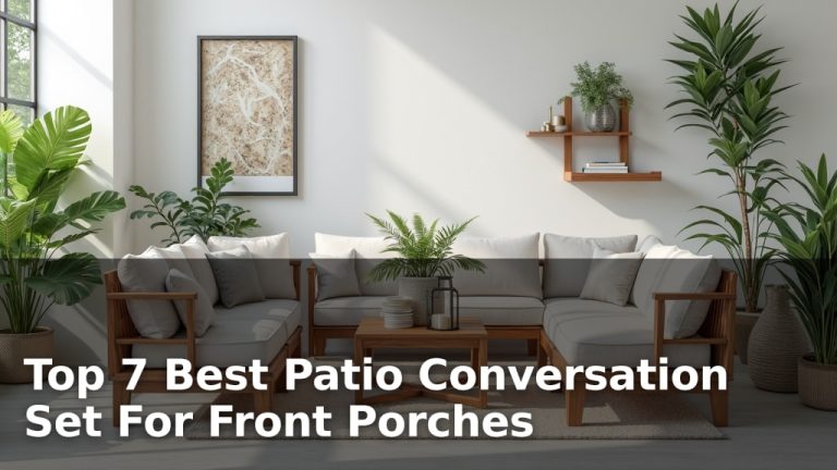 Top 7 Best Patio Conversation Set For Front Porches