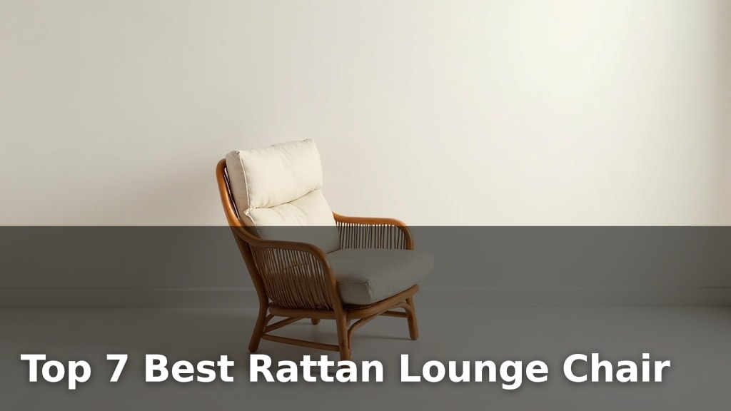 Top 7 Best Rattan Lounge Chair