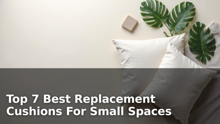 Top 7 Best Replacement Cushions For Small Spaces